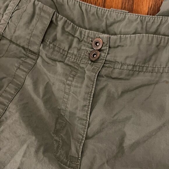 Rafaella army green lightweight capris size 14 - Picture 3 of 6
